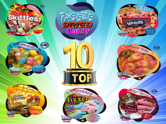 Best Freeze Dried Candy Lollies Sweets Ice Creams  Top 10