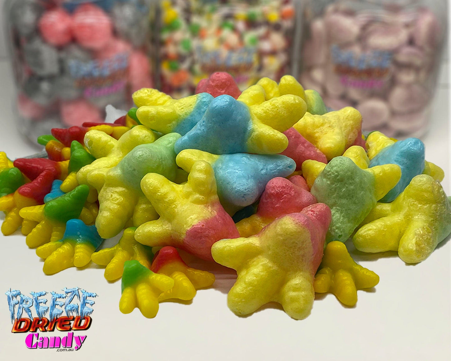 Freeze Dried Chicken Feet - Freeze Dried Candy Lollies Sweets Treats & Icecream