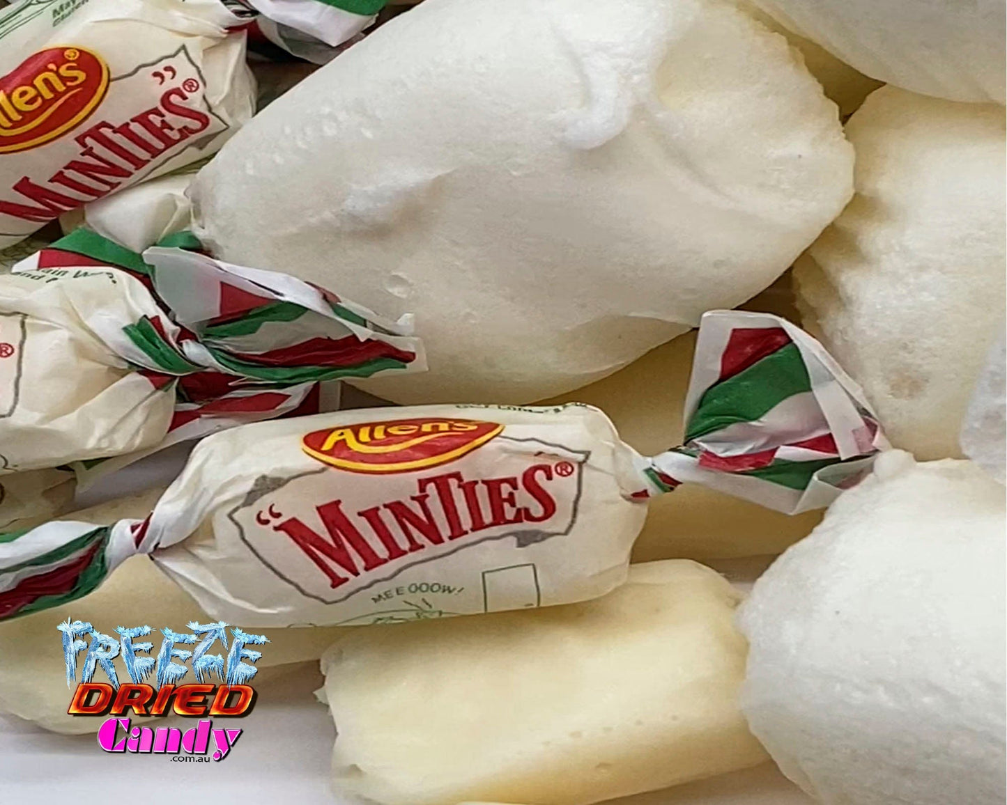 Freeze Dried Minties - Freeze Dried Candy Lollies Sweets & Treats