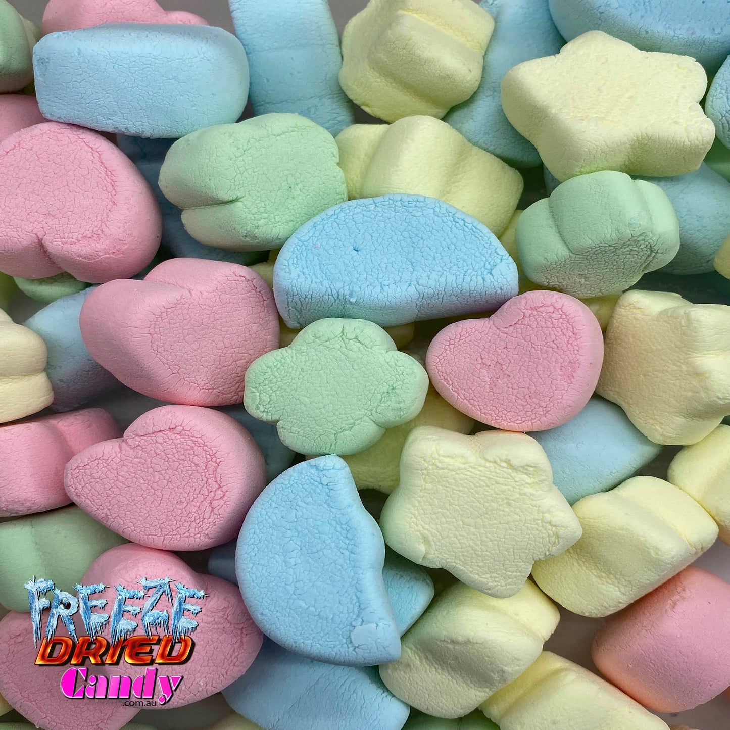 Freeze Dried Lucky Charms Marshmallows - Freeze Dried Candy Lollies Sweets & Treats