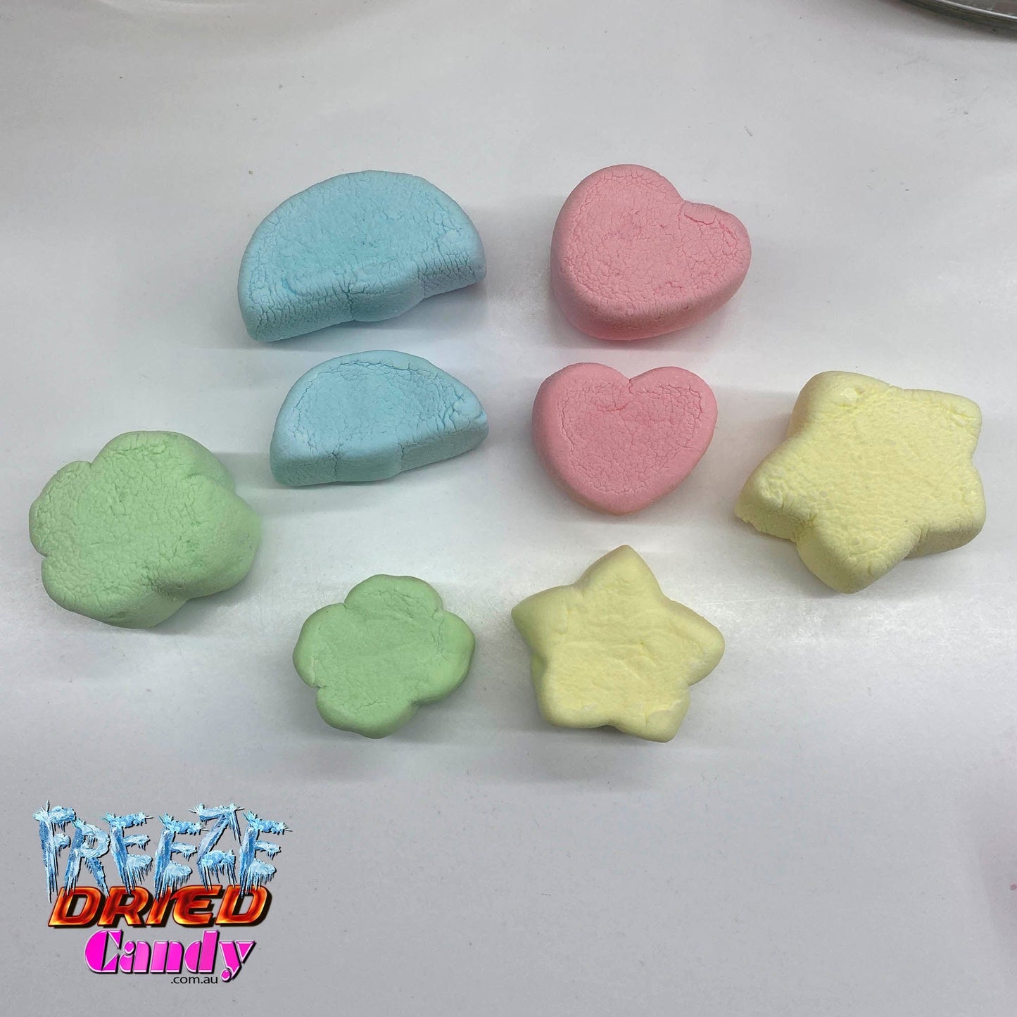 Freeze Dried Lucky Charms Marshmallows - Freeze Dried Candy Lollies Sweets & Treats