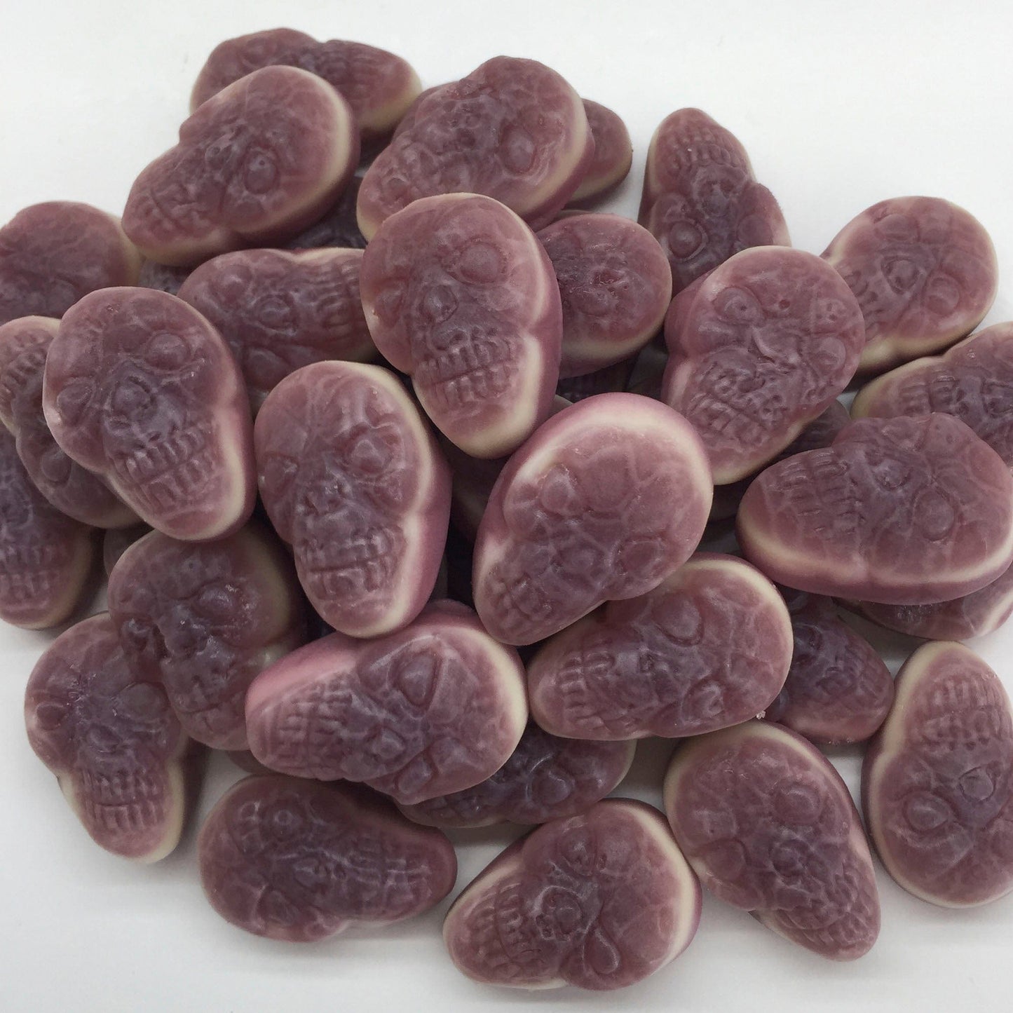 Freeze Dried Skulls Jelly Filled - Grape - GF - Freeze Dried Candy Lollies