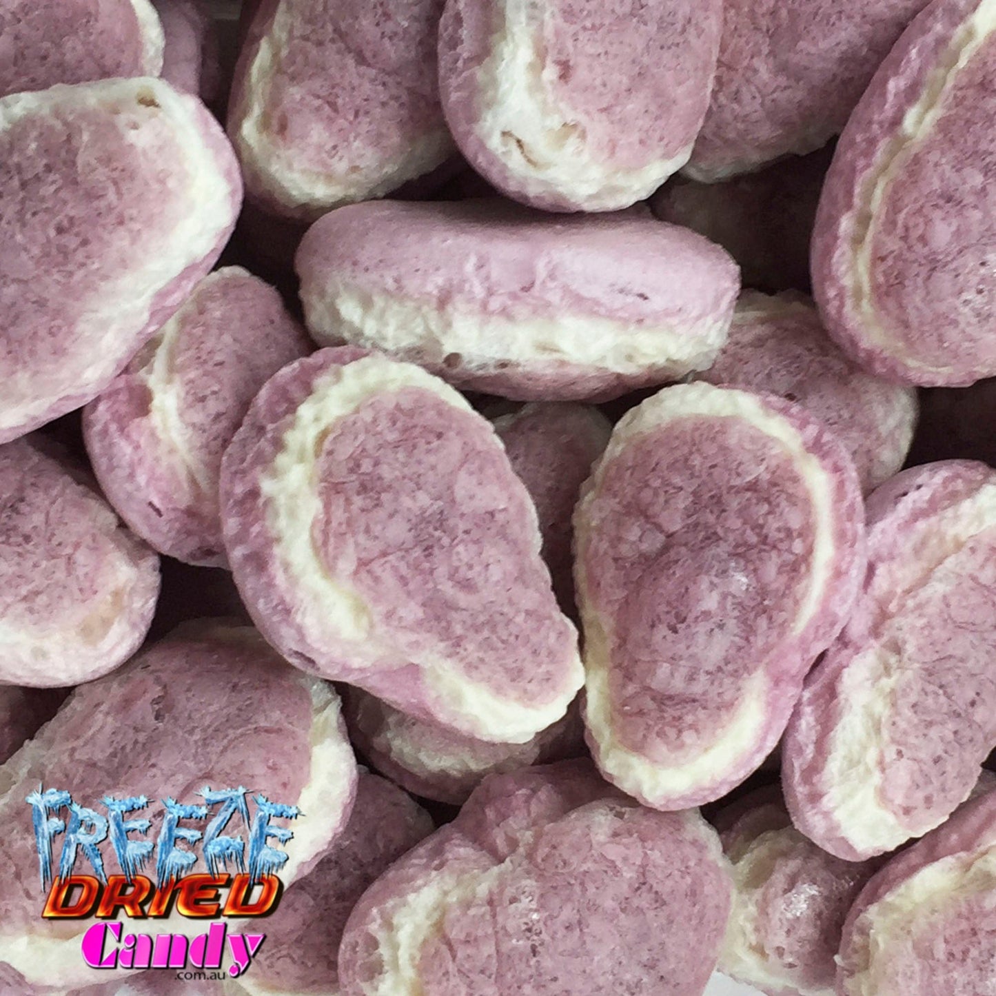Freeze Dried Skulls Jelly Filled - Grape - GF - Freeze Dried Candy Lollies