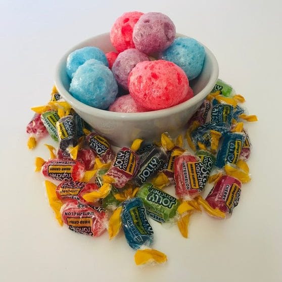 Freeze Dried Jolly ranchers Feeze Dried Candy Lollies Sweets & Ice Cream