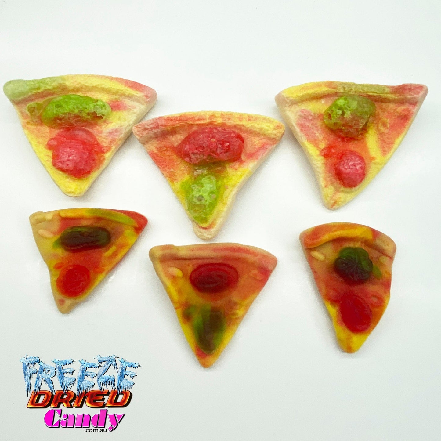 Freeze Dried Pizza - GF - Freeze Dried Candy Lollies