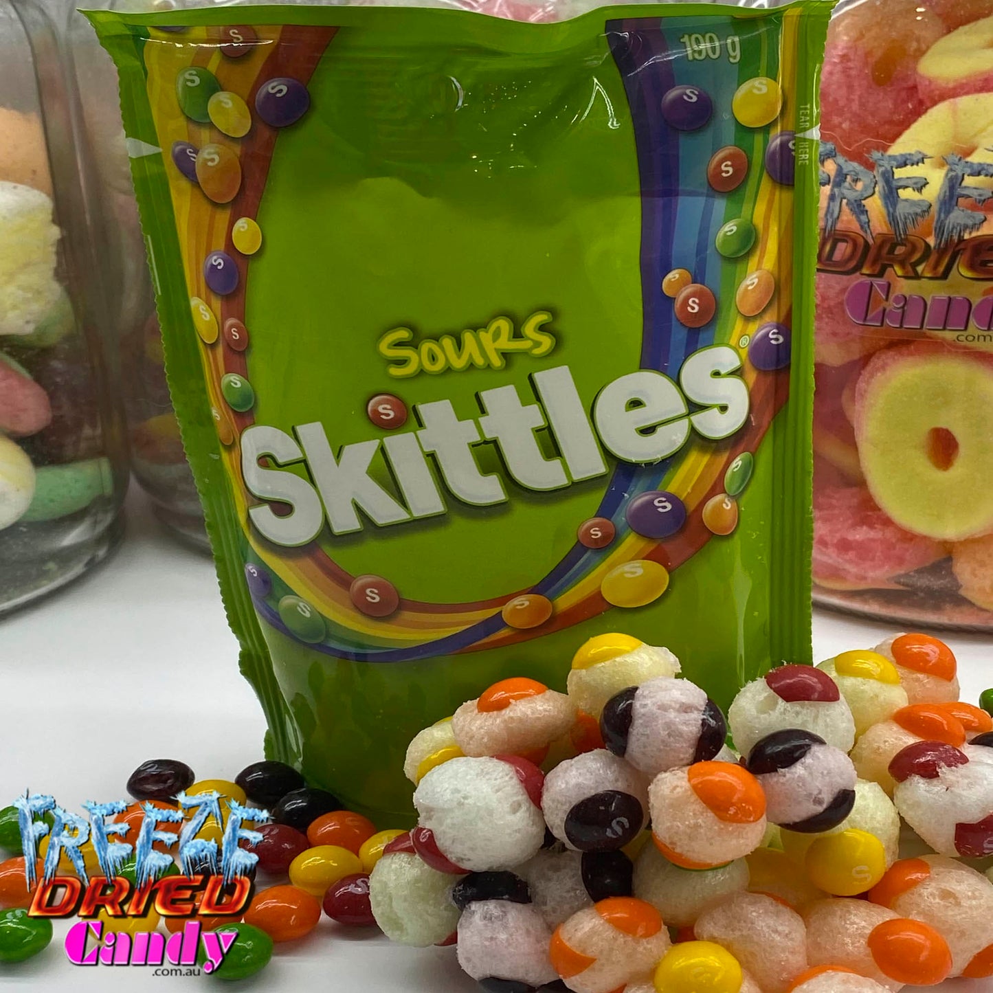 Freeze Dried Skittles - Multi Mix - Freeze Dried Candy Lollies Sweets & Treats