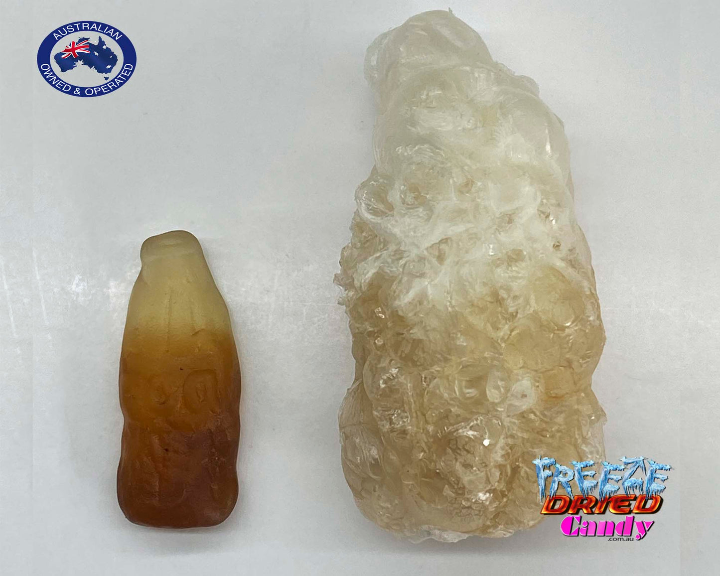 Freeze Dried Cola Coke Bottles - Freeze Dried Candy Lollies