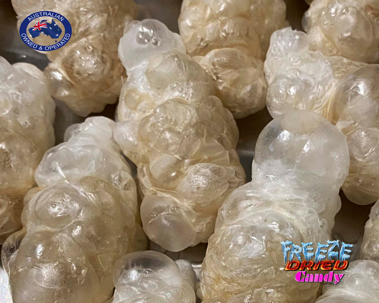 Freeze Dried Cola Coke Bottles - Freeze Dried Candy Lollies