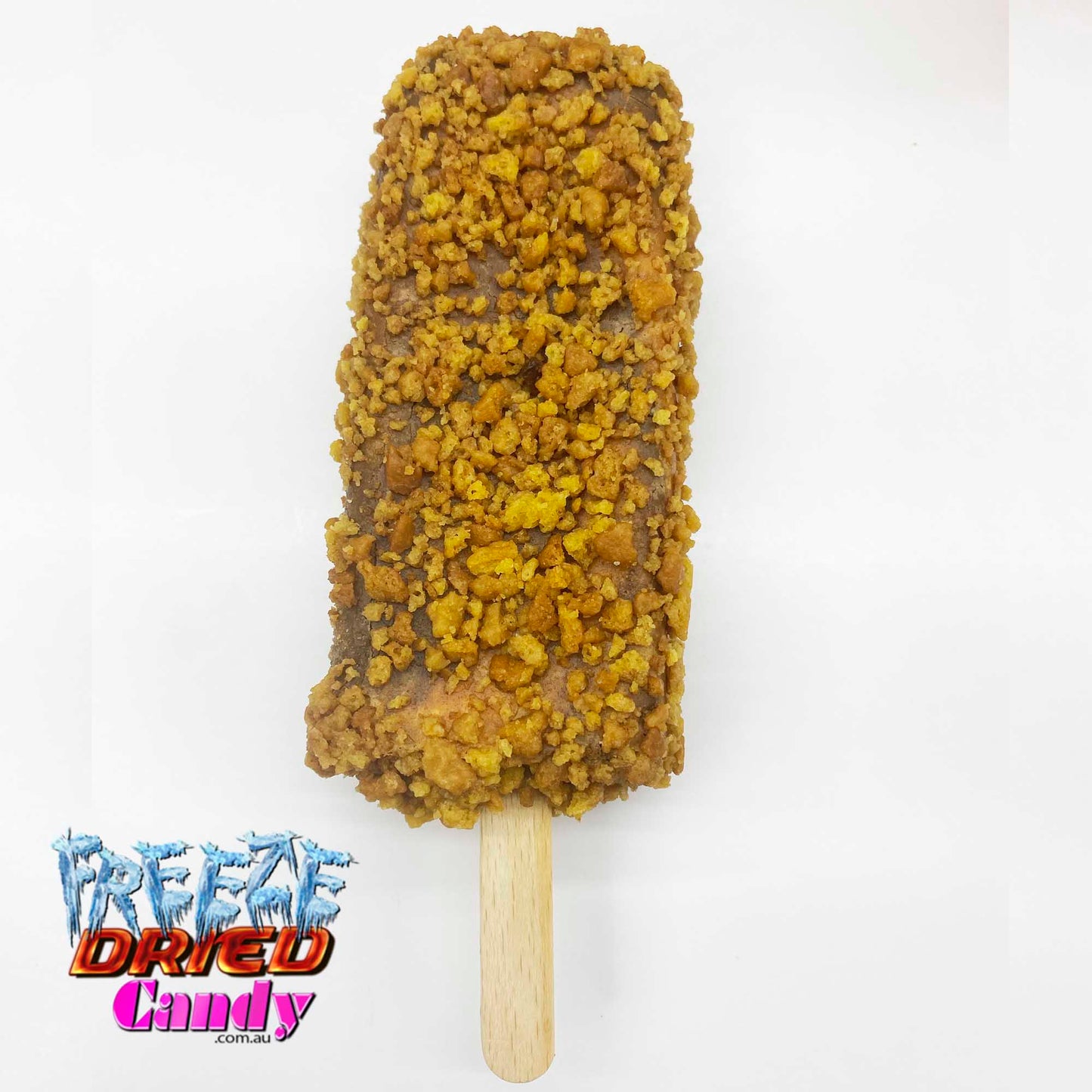 Freeze Dried Ice Cream - Golden Gaytime - Cunchy Nut- Freeze Dried Candy Lollies