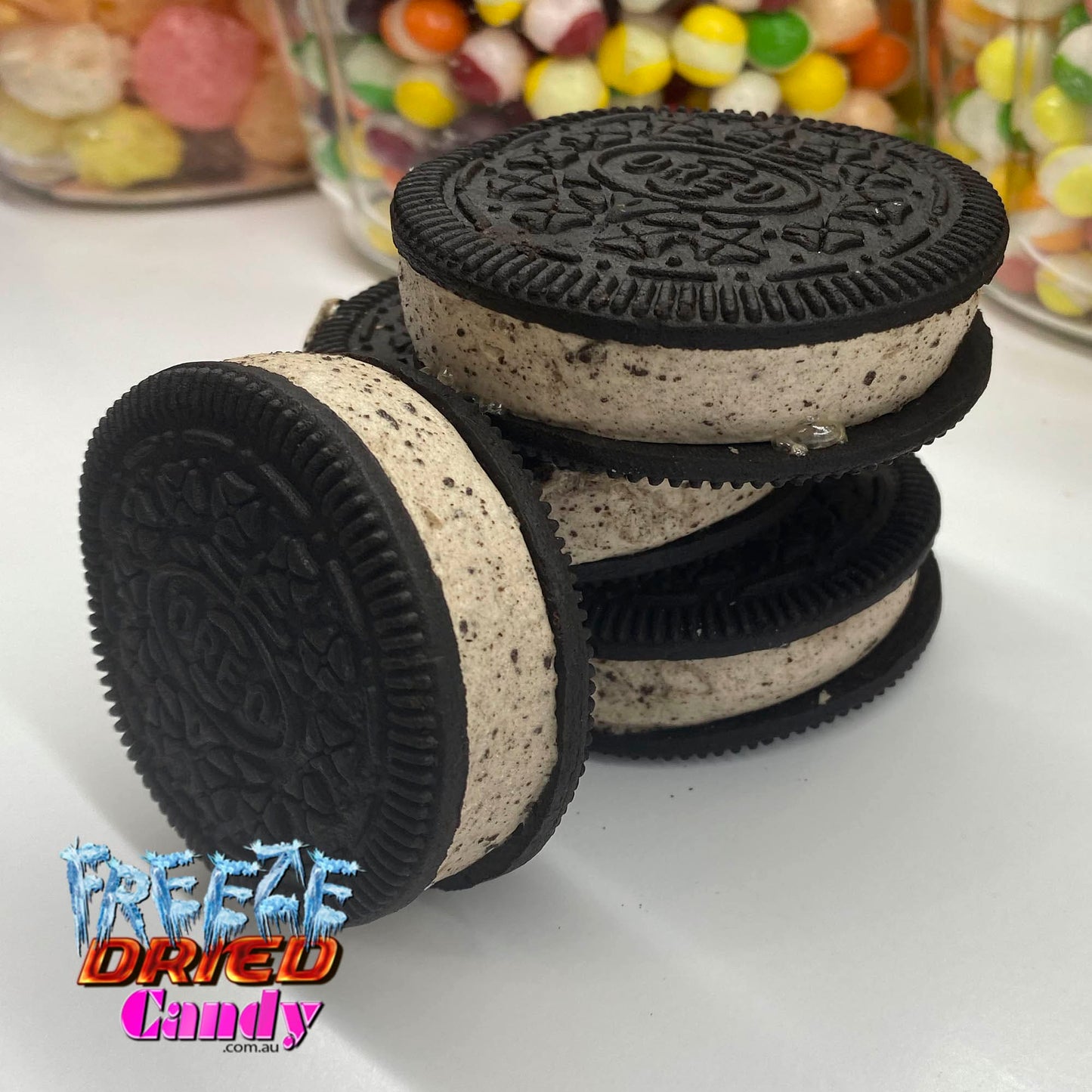 Freeze Dried Ice Cream Cookie Sandwich - Oreo® |Freeze Dried Candy Lollies Sweets & Treats
