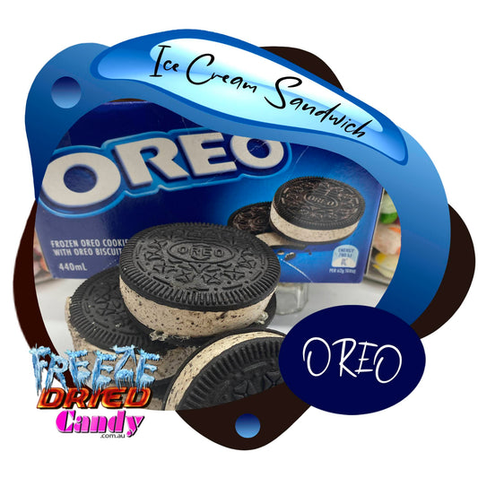 Freeze Dried Ice Cream Cookie Sandwich - Oreo® |Freeze Dried Candy Lollies Sweets & Treats