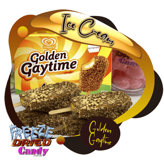 Freeze Dried Golden Gaytime Original - Irresistible Crunchy Delight
