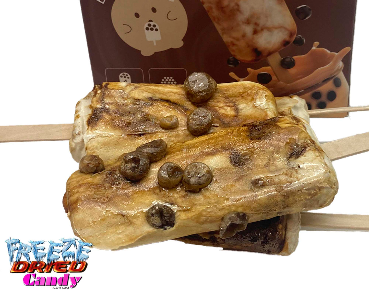 Freeze Dried Ice Cream - Bubble Tea - BubbleMe - Brown Sugar Bliss!