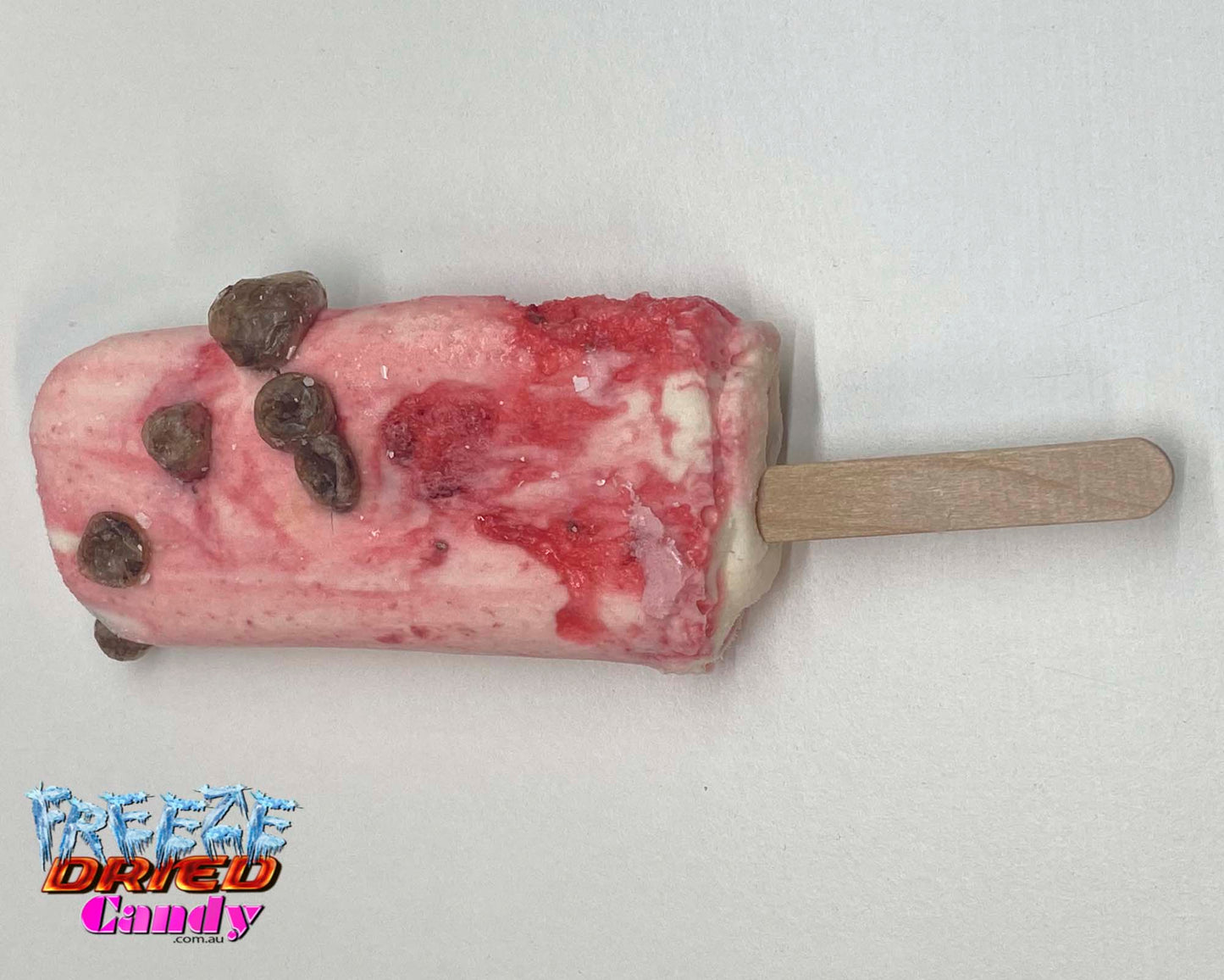 Freeze Dried Ice Cream - Bubble Tea - BubbleMe - Strawberry - Freeze Dried Candy Lollies | Australia  we