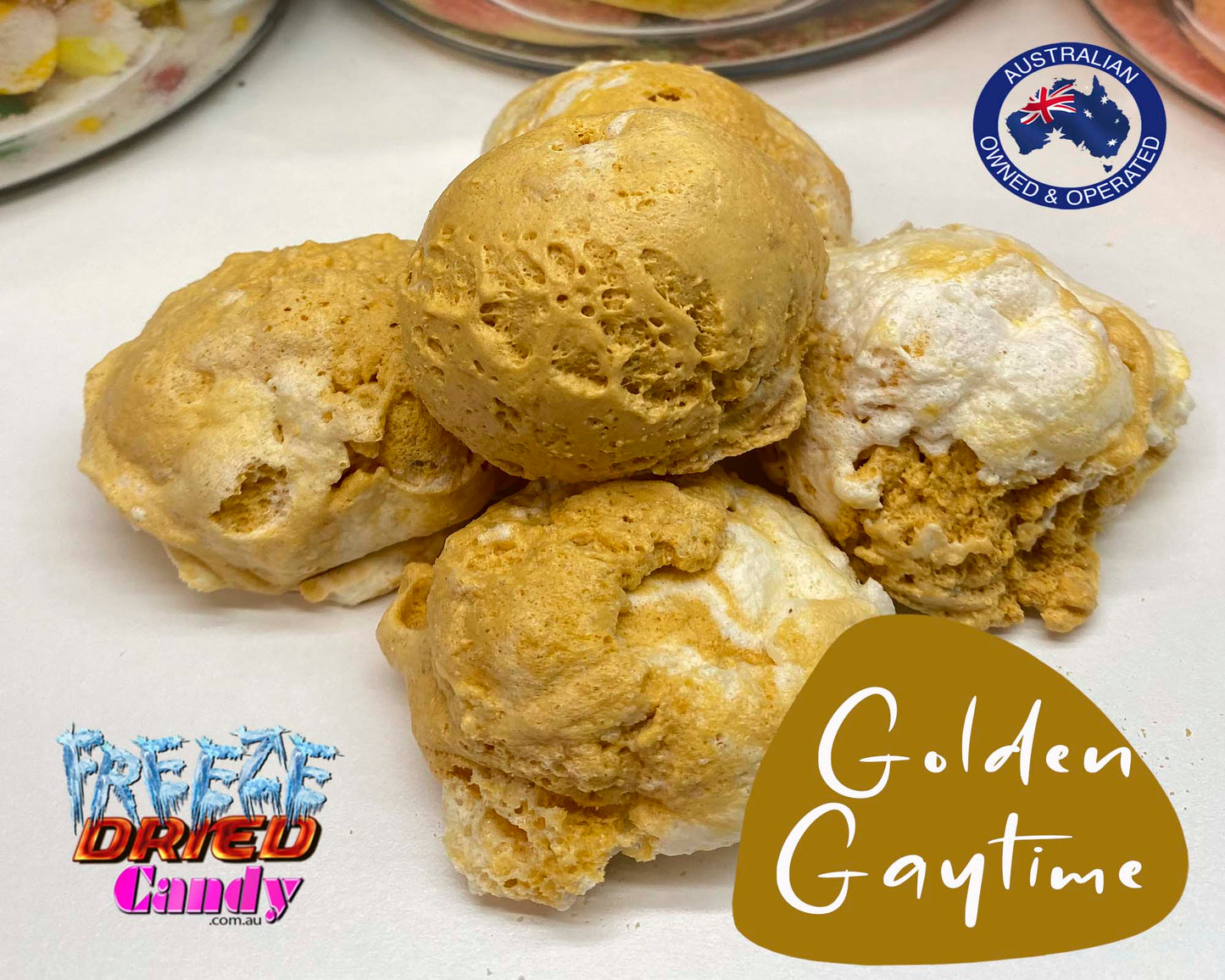 Freeze Dried Ice Cream By The Scoop - Freeze Dried Candy Premium thick gourmet cream ice cream flavors you love, chock full of chunks & swirls. Take out ice cream has never been easier! A scrumptious way to enjoy ice cream any where at any time. Its ready-to-eat, crispy, light, and extremely tasty, simply melts on your tongue giving a full mouth flavour experience.