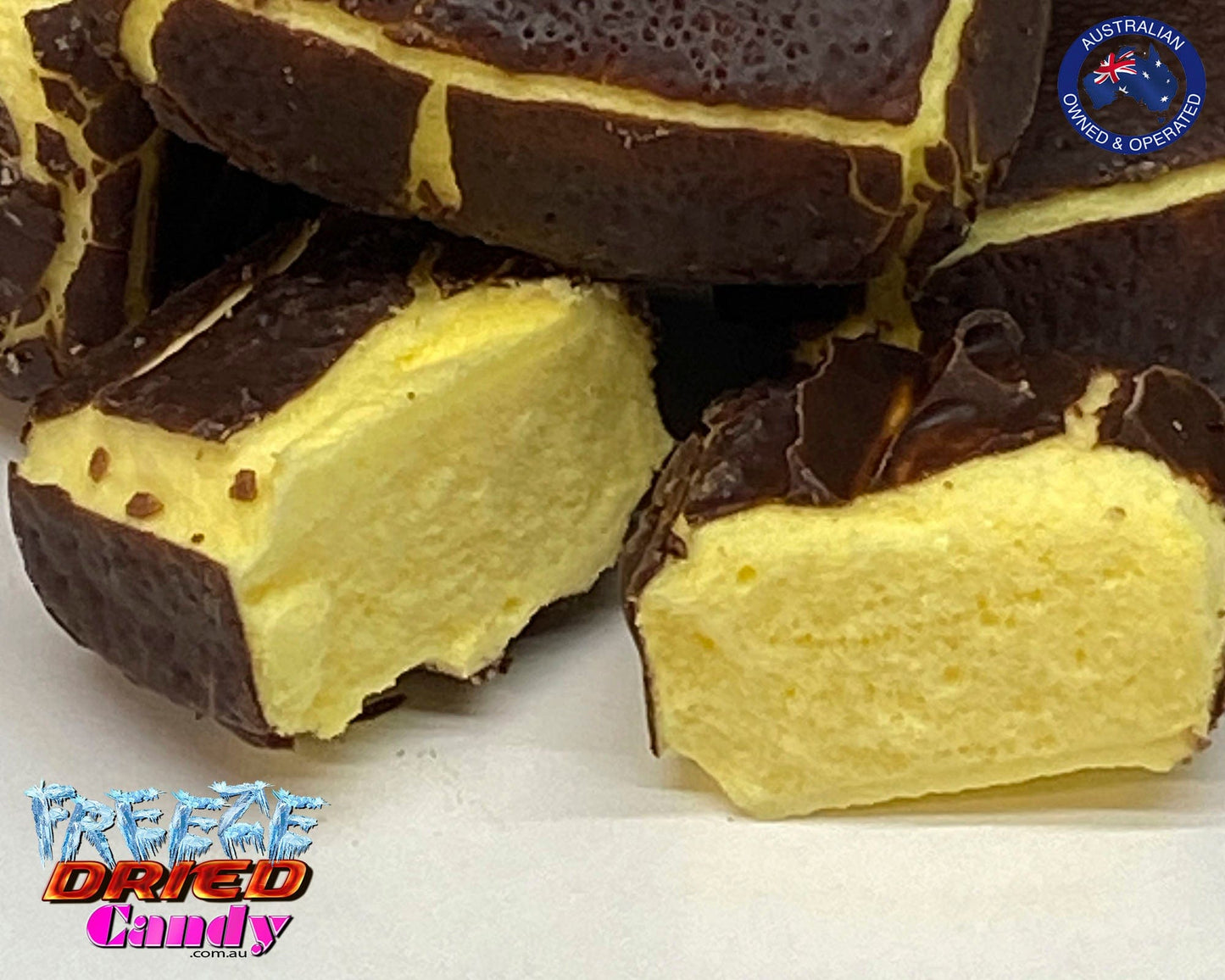 Freeze Dried Fruit Lumps - Pineapple - Peach - Freeze Dried Candy Lollies