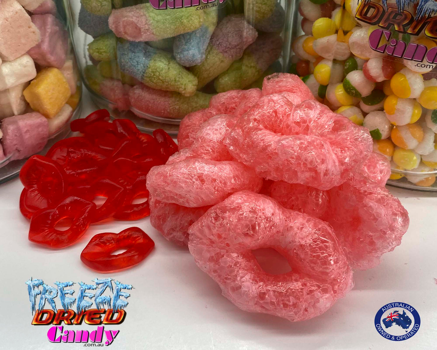 Buy Freeze Dried Lips - Freeze Dried Candy Lollies | Australia