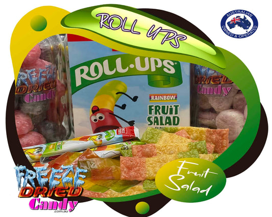 Freeze Dried Roll Ups  Freeze Dried Candy Lollies