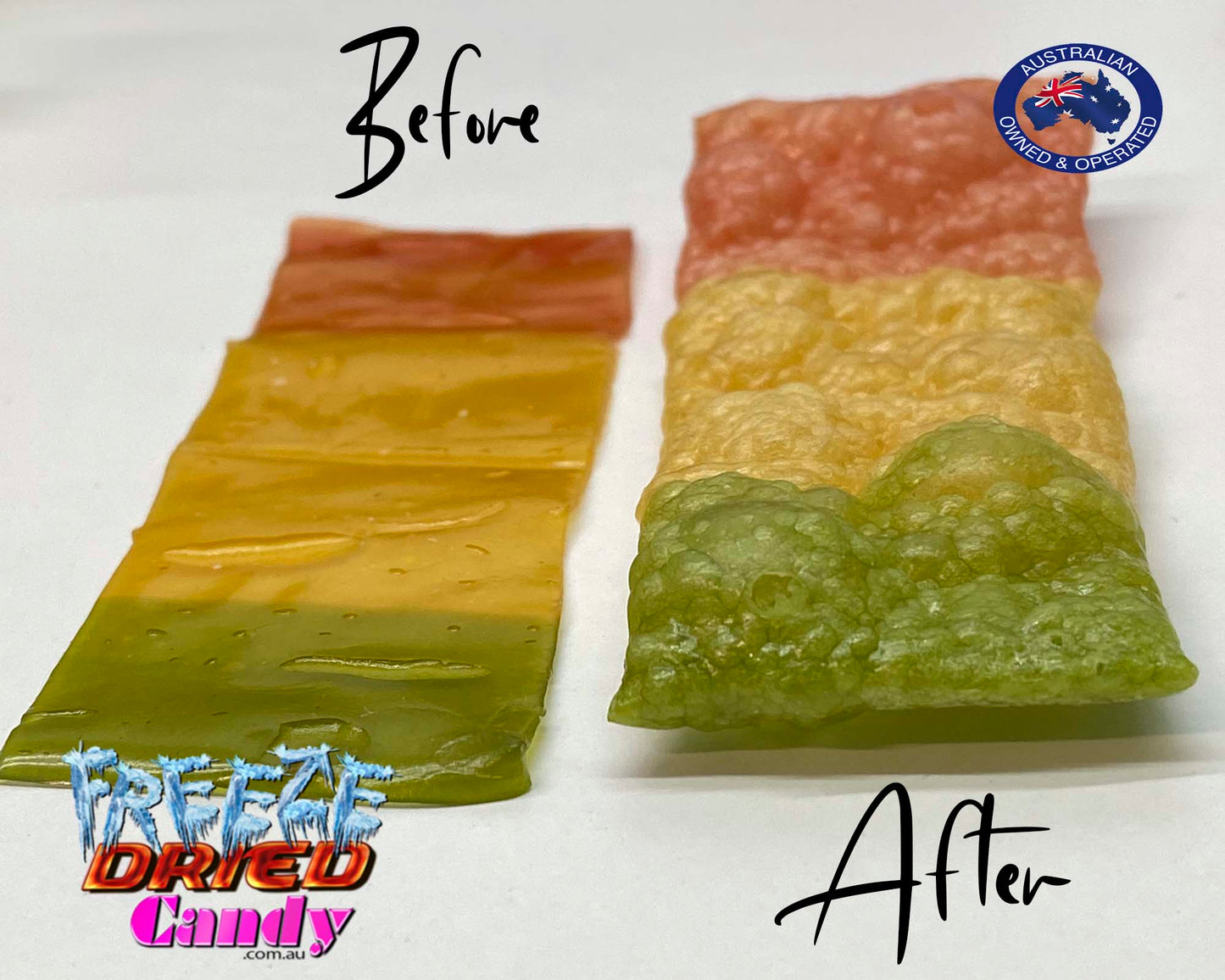 Freeze Dried Roll Ups - Fruit Salad - Freeze Dried Candy Lollies & Treats