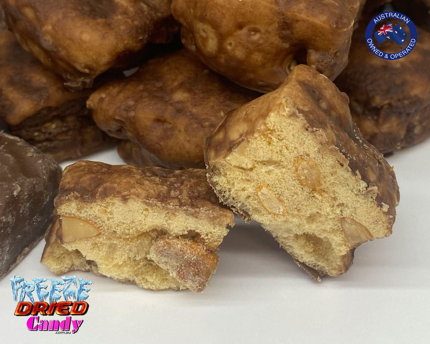 Freeze Dried Scorched Peanut Bites | Freeze Dried Candy Lollies Sweets Ice Cream Treats