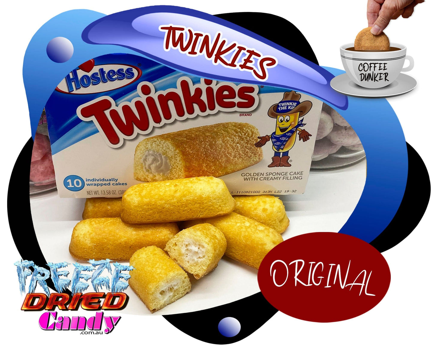 Freeze Dried Twinkie - Freeze Dried Candy Lollies & Treats