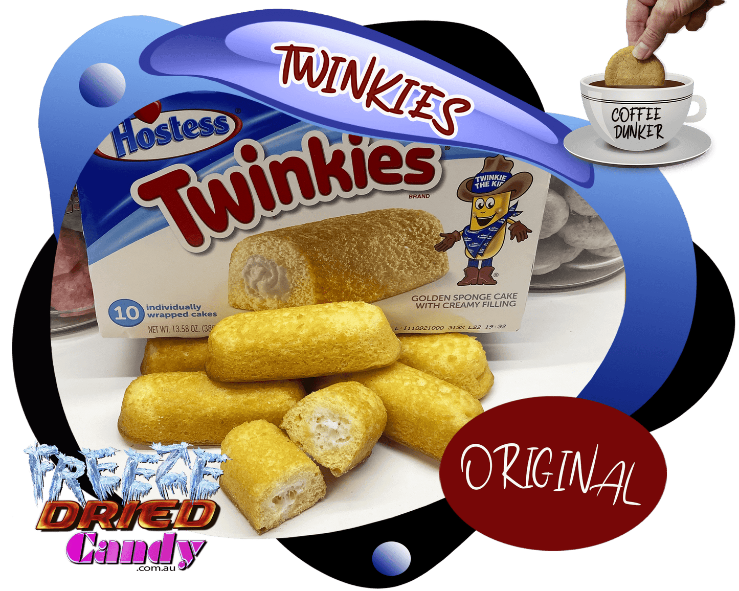 Freeze Dried Twinkie - Freeze Dried Candy Lollies & Treats