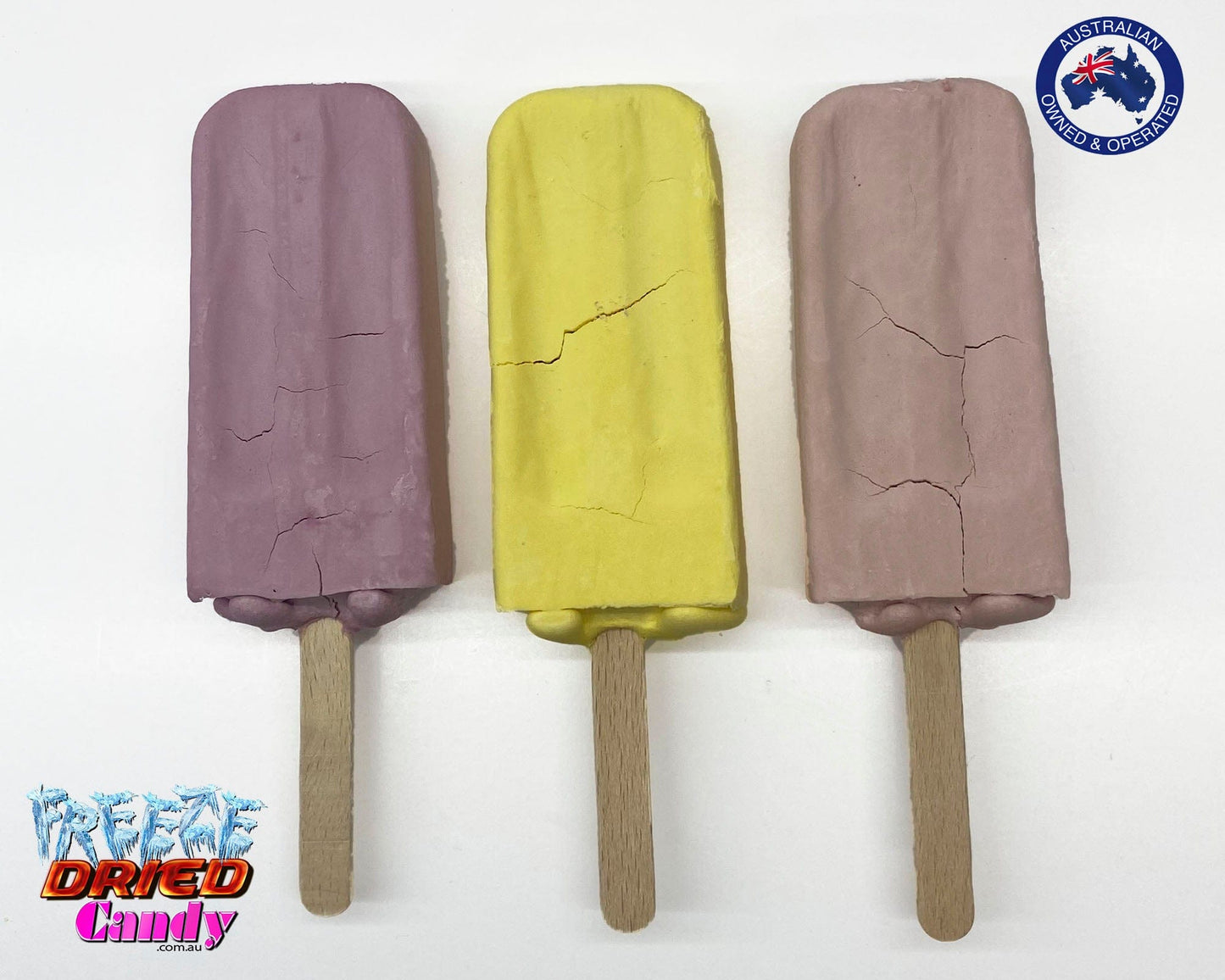 Freeze Dried Yoghurt Pops Freeze Dried Candy Lollies Sweets Treats Ice Cream | Australia