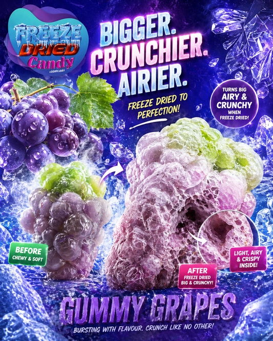 Freeze Dried Candy - Bunch of Grapes