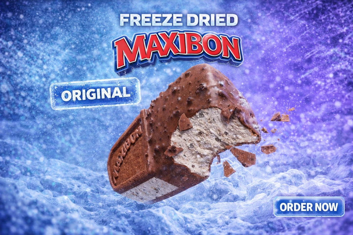 Freeze Dried Maxi Bon – Original or Krispy Kreme Flavour 🍫❄️
