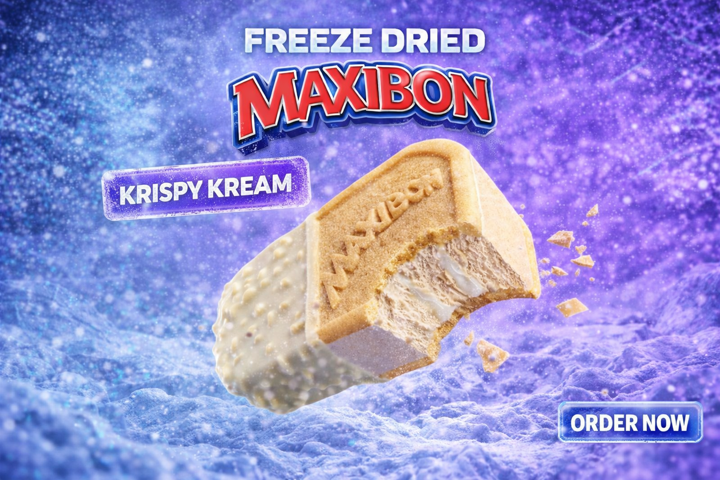 Freeze Dried Maxi Bon – Original or Krispy Kreme Flavour 🍫❄️