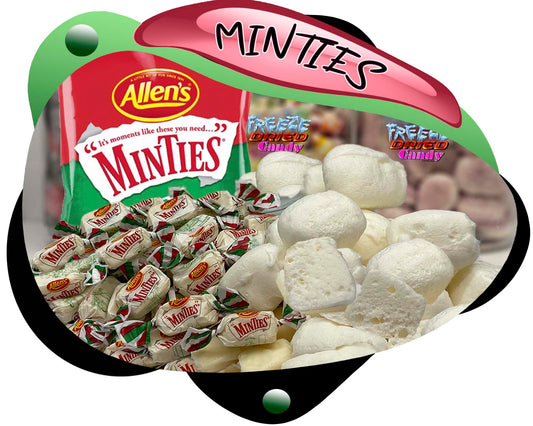 Freeze Dried Minties - Freeze Dried Candy Lollies Sweets & Treats