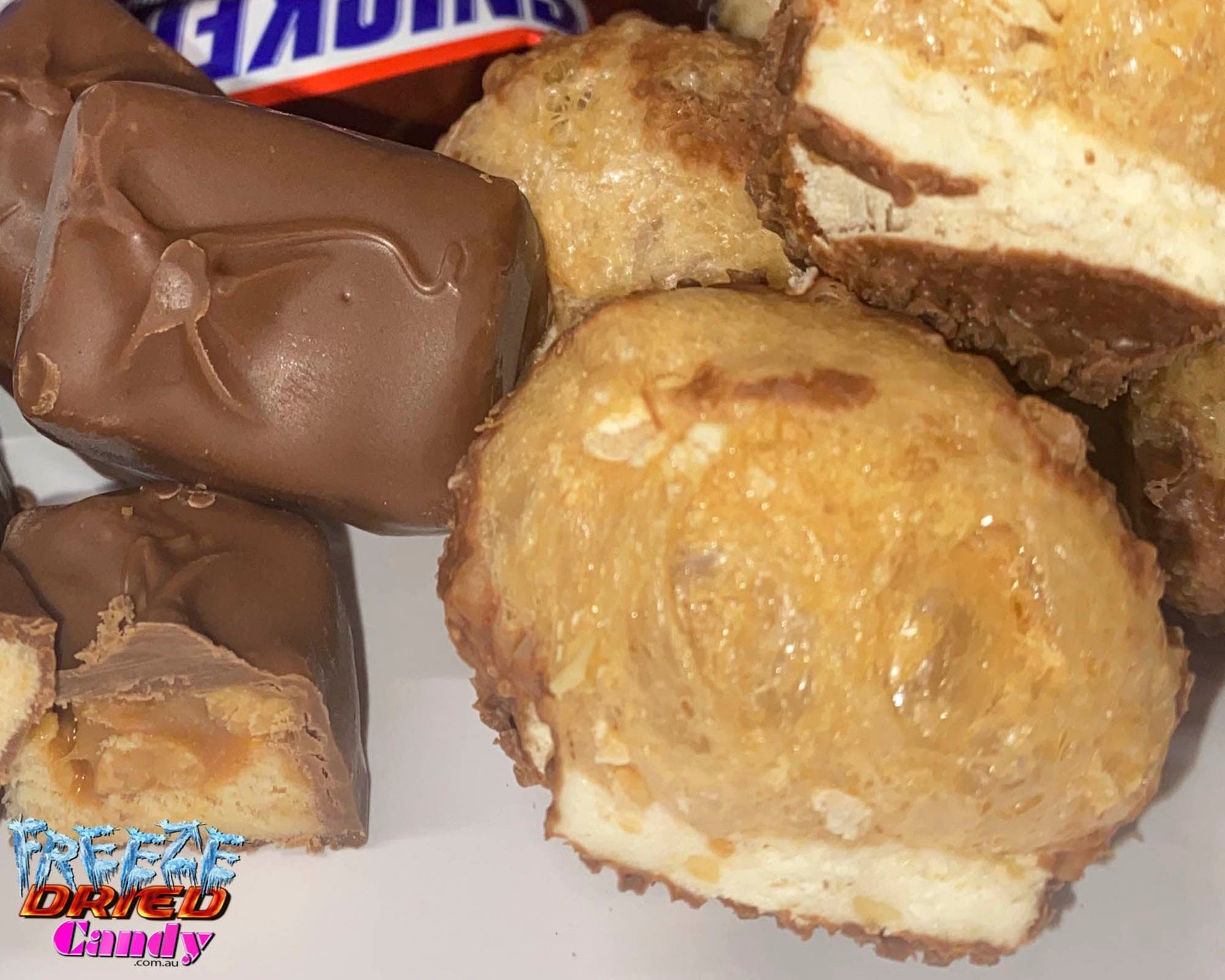 Freeze Dried Snickers Bars - Freeze Dried Candy Lollies Sweets & Treats