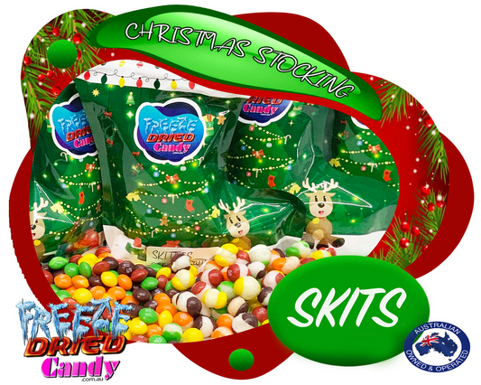 Freeze Dried SKITS- Original - Christmas Stocking - Freeze Dried Candy Lollies Sweets & Treats