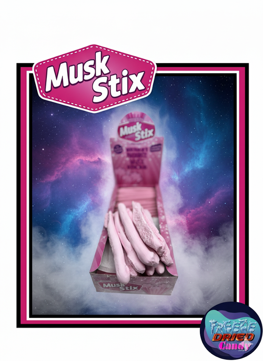 Freeze Dried Musk Stix - Crunchy Nostalgia