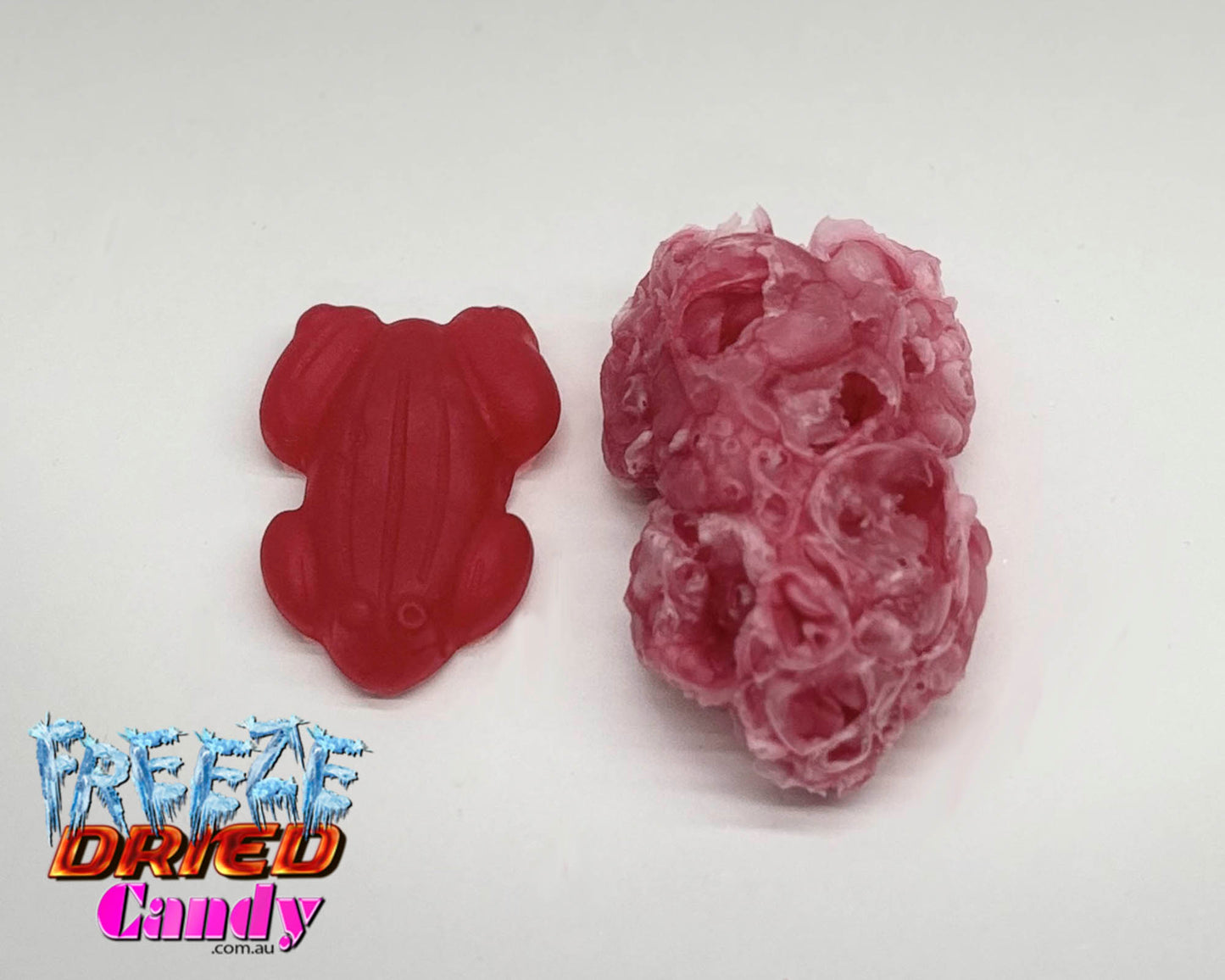 Freeze Dried Red Frogs Freeze Dried Candy Lollies & Sweets 