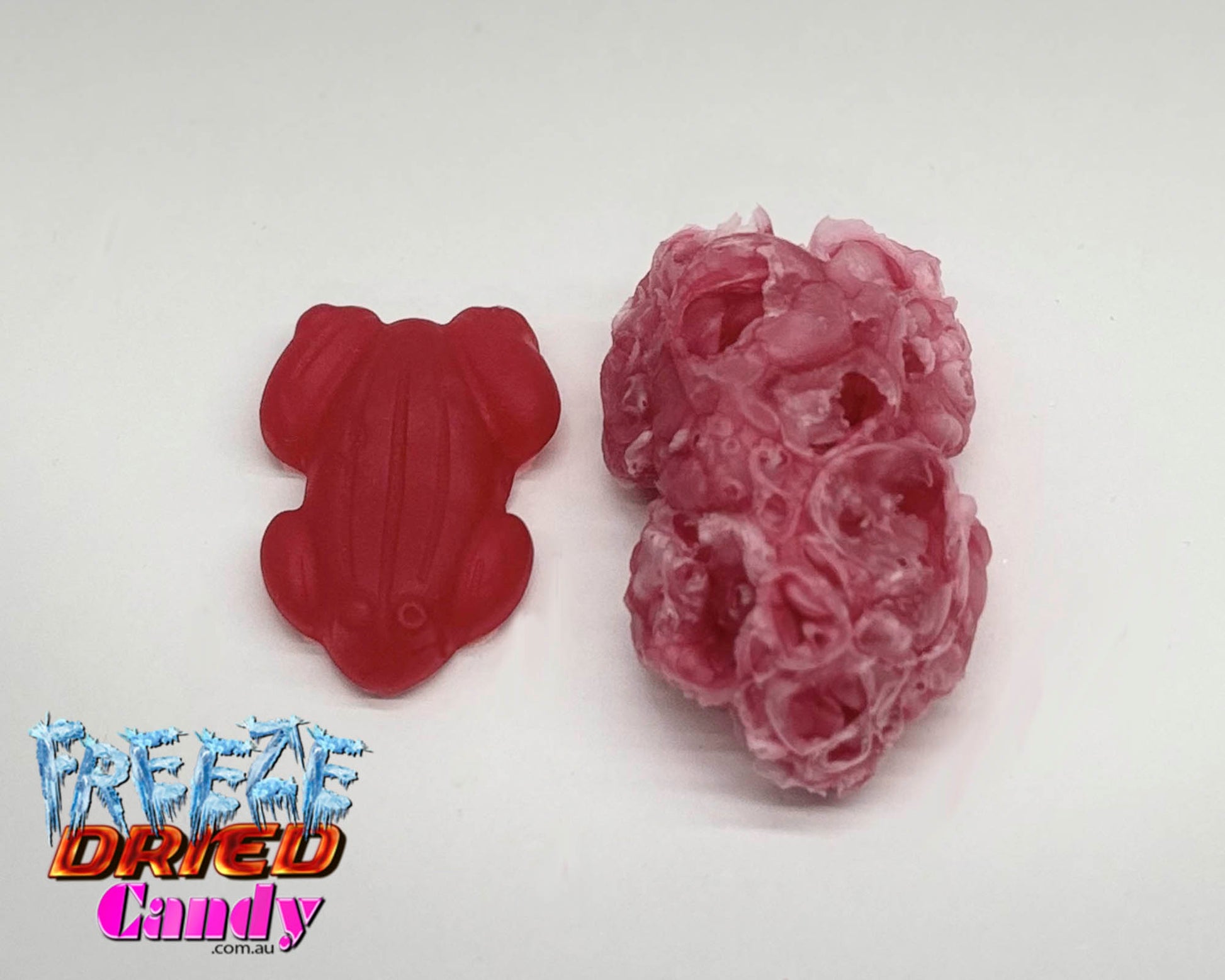 Freeze Dried Red Frogs Freeze Dried Candy Lollies & Sweets 