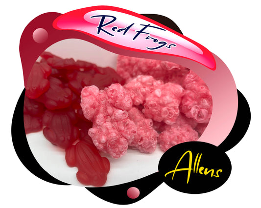 Freeze Dried Red Frogs Freeze Dried Candy Lollies & Sweets