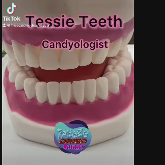 Freeze Dried Teeth - Tessie Teeth Candyologist Freeze Dried Candy 