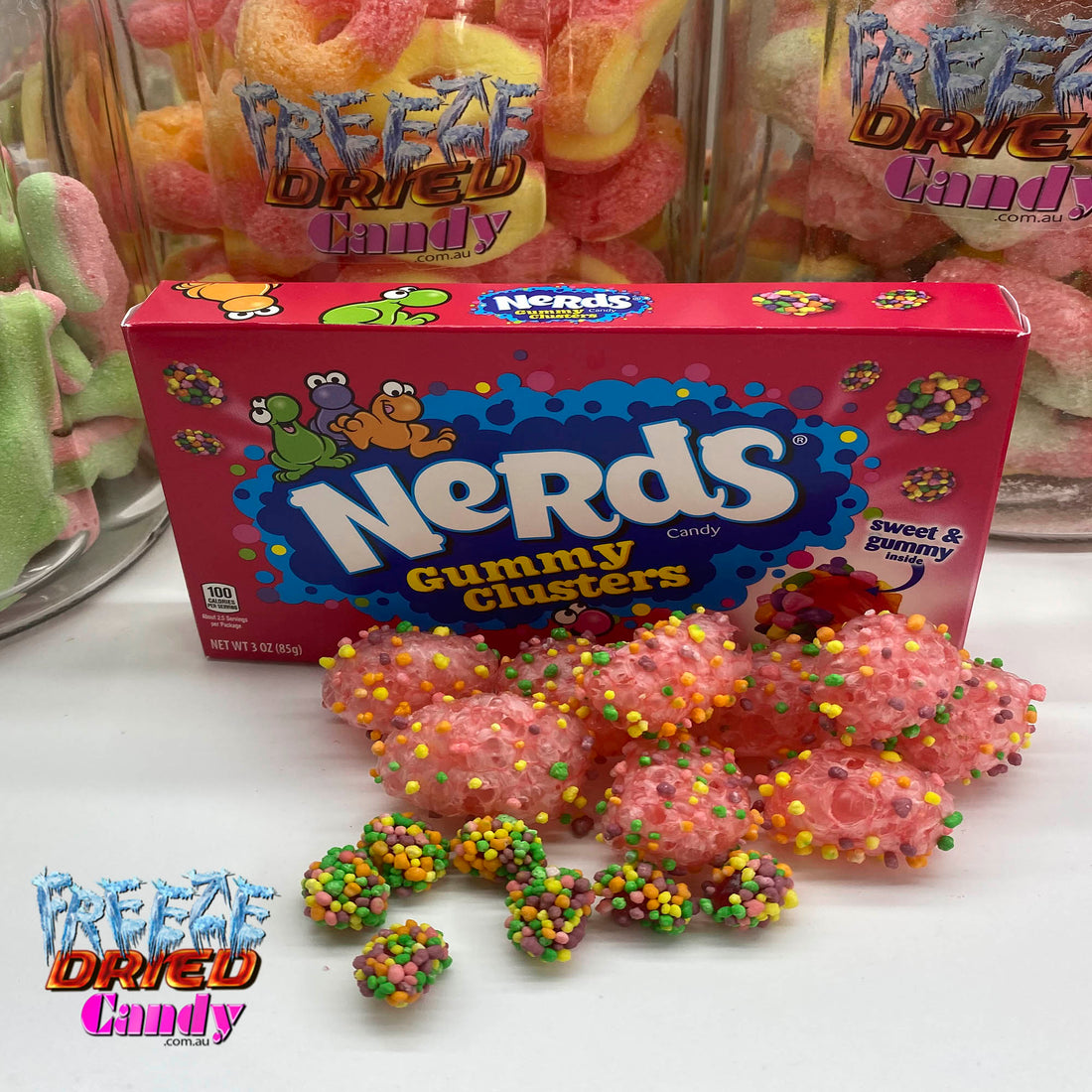 Buy Freeze Dried Nerds Clusters Freeze Dried Candy Lollies AU Freeze Dried Candy
