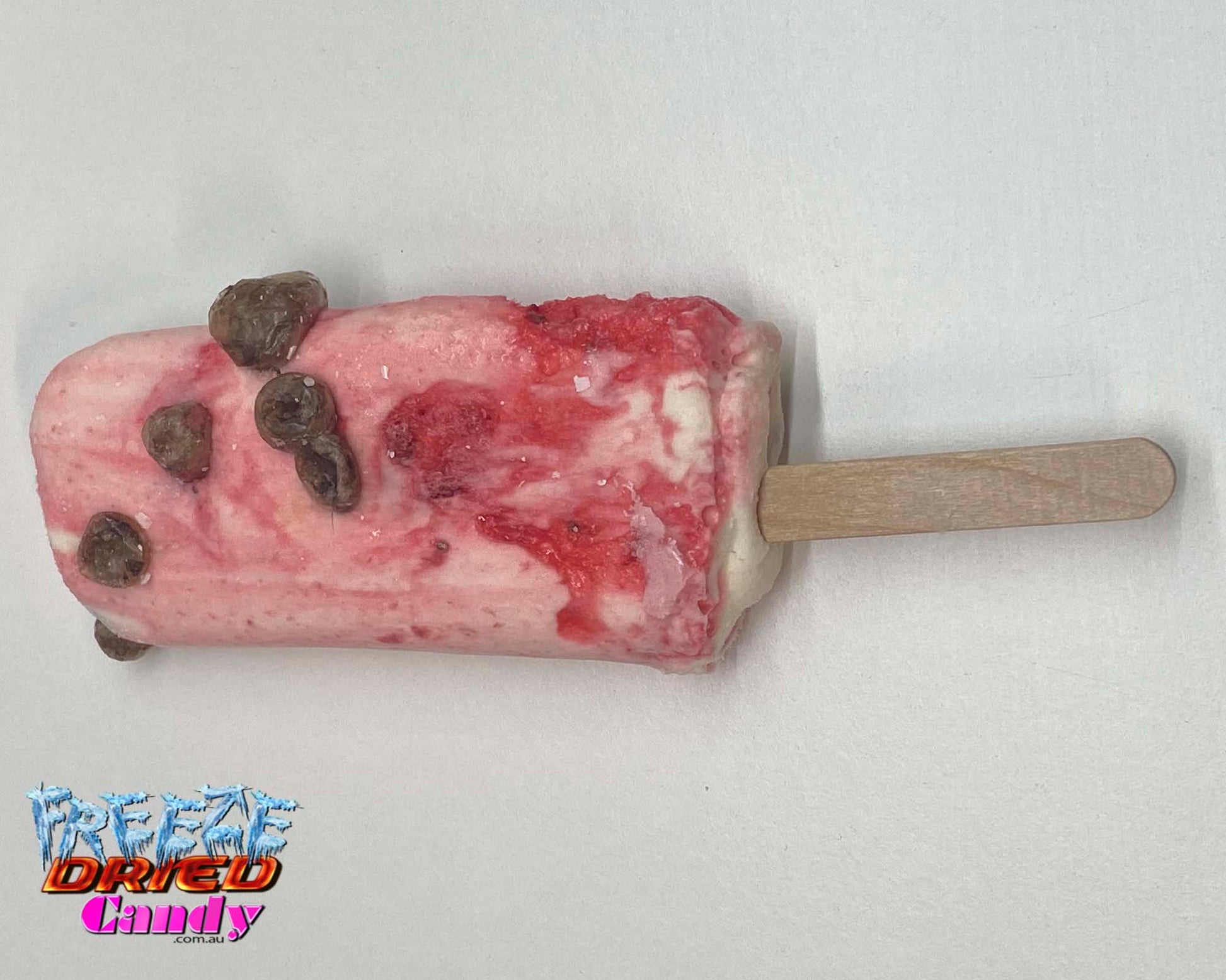 Freeze Dried Ice Cream - Bubble Tea - BubbleMe - Strawberry - Freeze Dried Candy Lollies | Australia