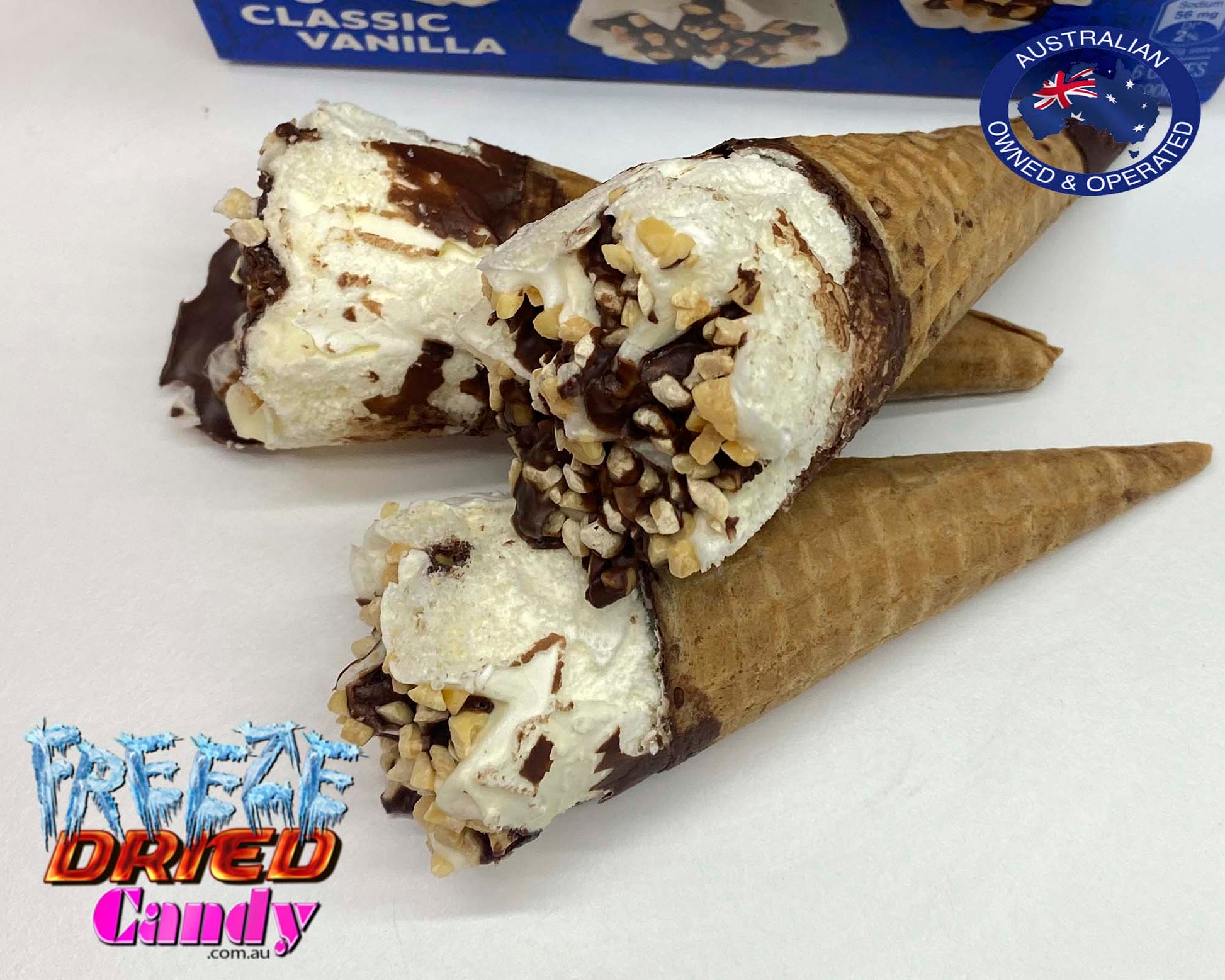 Freeze Dried  Ice Cream Drumstick Mini  - Classic Vanilla - Peters