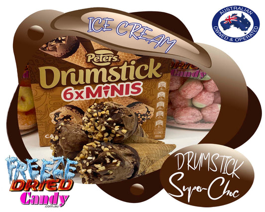 Freeze Dried Ice Cream Drumstick Mini - Super Choc Sensation!