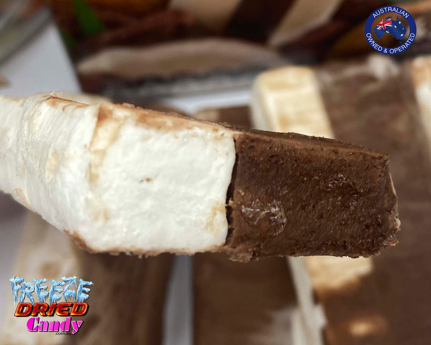 Freeze Dried Ice Cream WEIS® Bar - Dark Chocolate & Coconut 