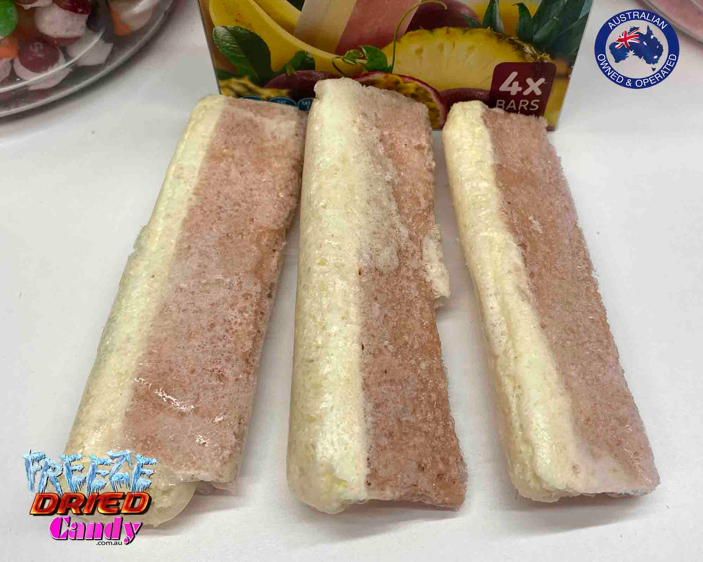 Freeze Dried Ice Cream - Weis Bar  - Original Fruito - Freeze Dried Candy Lollies