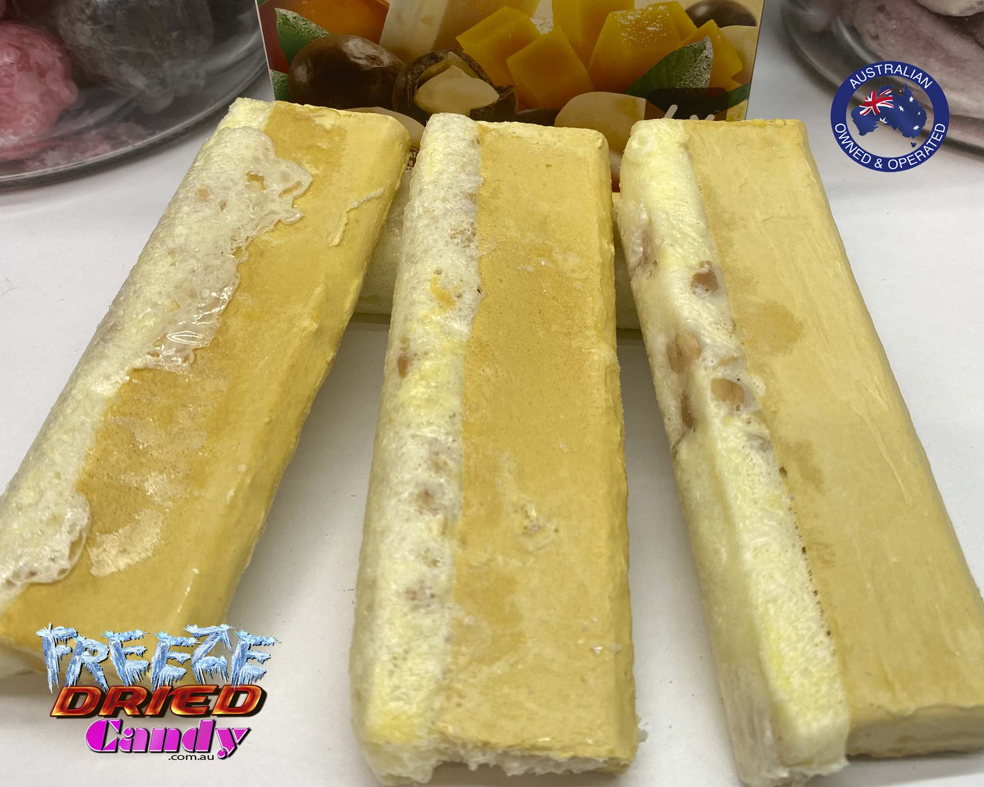 Freeze Dried Candy WEIS Bar Macadamia & Mango Ice Cream
