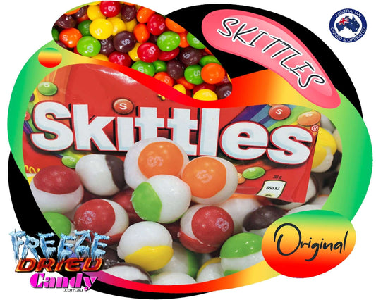 Freeze Dried Skittles - Original - Freeze Dried Candy Lollies Sweets & Treats
