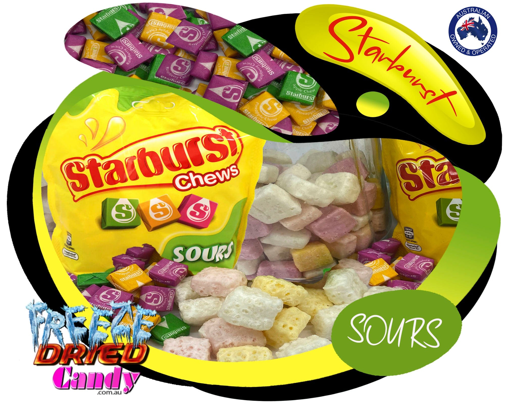 Starburst lollies store